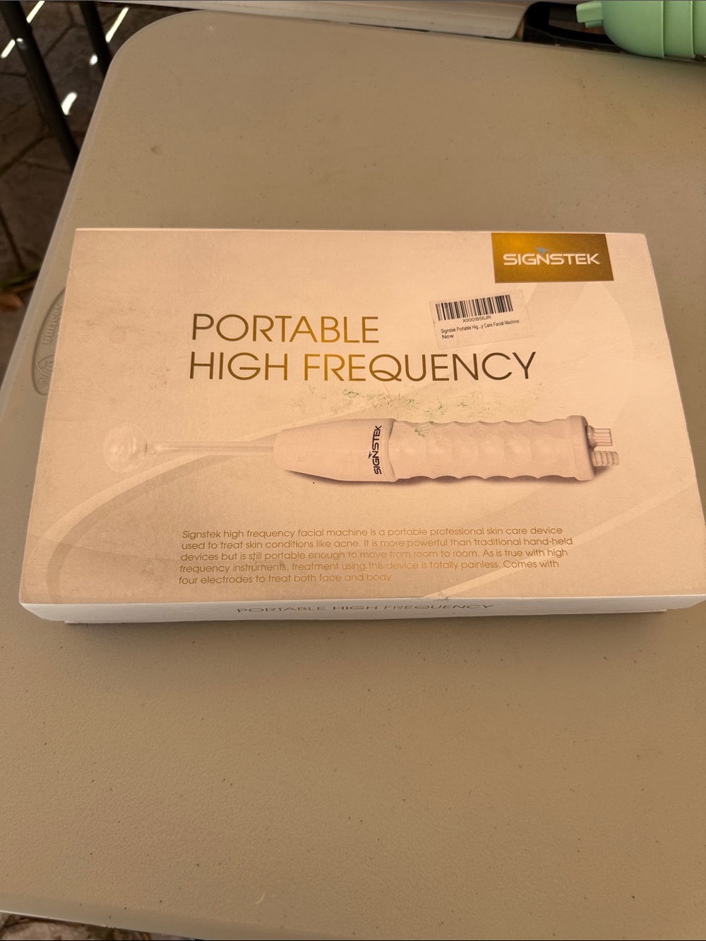 SIGNSTEK Portable High Frequency Facial Device - White
